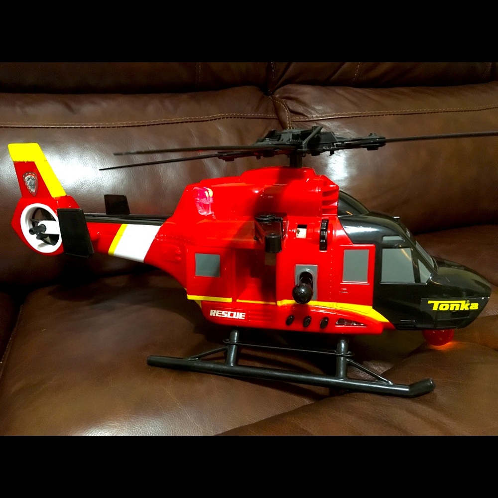 Tonka Toy Fire Department Rescue Helicopter